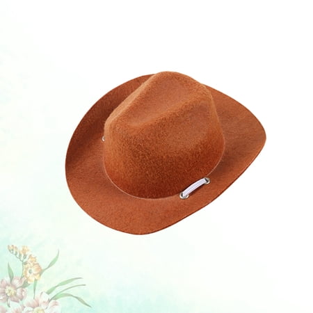 HAMPPLIES 1Pc Pet Dog Hat Chocolate Color Stylish Adjustable Rope Perfect for Outdoor Photos