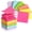 Neon Colors, variant on 6 PCS Pop Up Sticky Notes 3x3, Easy Post Pop Up Notes Refill, Lined Accordion Style Self-Sticky Note Pads,600 Sheet Assorted Color Sticky Notes with Lines, Office Accessories