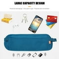 thumbnail image 5 of FZFLZDH Travel/Running Money Belt Waist Fanny Pack - Hands Free Way to Carry Phone, Passport, Keys, ID, Money & Ultra Light Travel Wallet - Adjustable, Water Resistant, 5 of 5