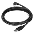 thumbnail image 4 of Cable de datos de codo izquierdo USB2.0 macho a Mini USB macho Accesorios de disco duro U2-057-LE-1.8MLeft Codo, 4 of 12