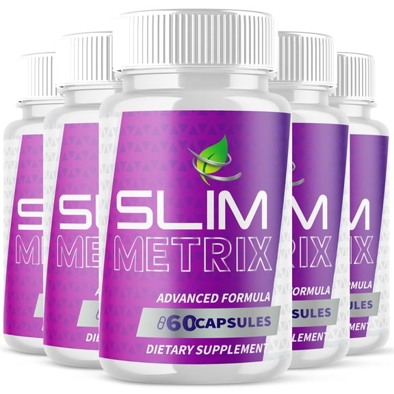 Slim Metrix Advanced Formula Pills Supporting Energy and Healthy Lifestyle SlimMetrix 300 Capsules