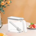 thumbnail image 3 of Caja de transparente para cocina, tarro de especias con , accesorio de 4x3,9x2,3 pulgadas, práctico, reutilizable, duradero Macarena tarro de especias, 3 of 8