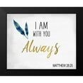 thumbnail image 2 of Allen, Kimberly 24x20 Black Modern Framed Museum Art Print Titled - I am With You, 2 of 5