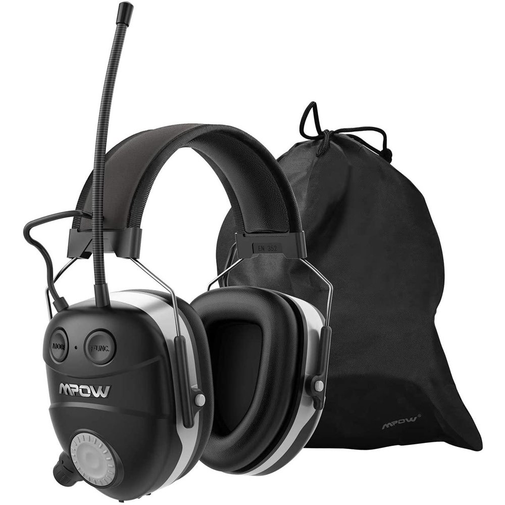 MPOW AM/FM Radio Ear Protection, Hearing Protection with Bluetooth