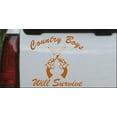 thumbnail image 1 of Country Boys Will Survive Car or Truck Window Decal Sticker, 1 of 1