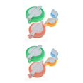 thumbnail image 1 of Maoww 4x Versatile Knitting Tool Effortlessly Pompoms Of Any Size Pompom Maker Tools Knit Pompom Maker color random 2Set, 1 of 6