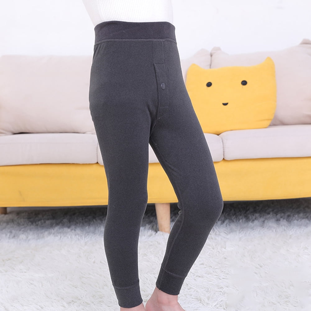 Esaierr 2-14Y Kids Toddler Boys Warm Leggings Compression Pants