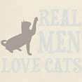 thumbnail image 3 of CafePress - Real Men Love Cats T Shirt - Men's Classic Graphic T-Shirt, 3 of 4