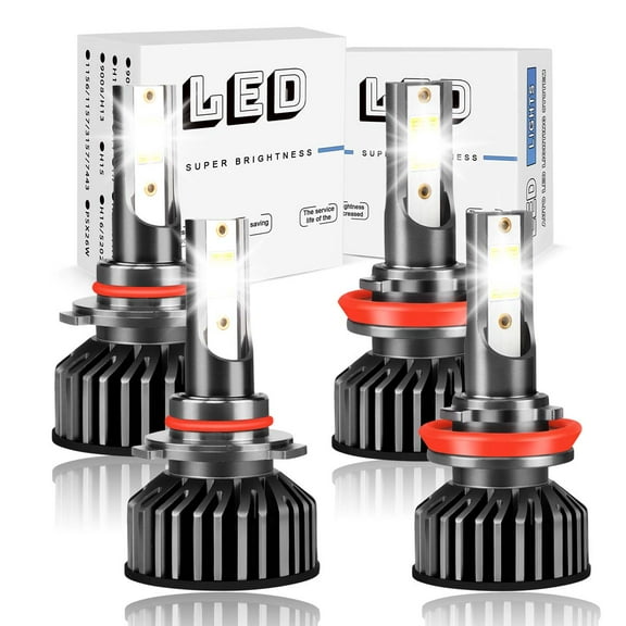 FZPJJNB For Hyundai Sonata 2015-2019 - LED Headlight Bulbs High Low Beam Kit White 6000K,A1