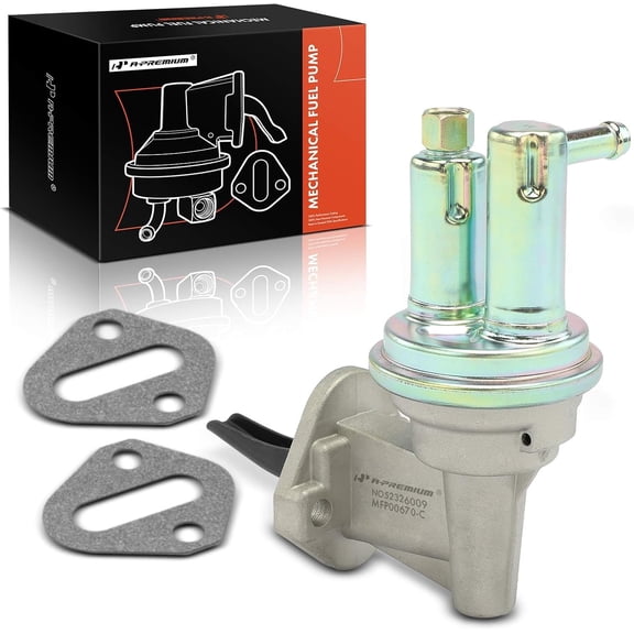 A-Premium Mechanical Fuel Pump Compatible with Ford Models - F-100,F-150, F-250, F-350, E-100 Econoline, E-100 Econoline Club Wagon, E-150 Econoline, E-150 Econoline Club Wagon, E-250 Econoline, 4.9L