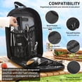 thumbnail image 4 of Camping Accessories Gear Haves  Cooking Utensils Set Rv Kitchen Backpacking Supplies Camper Gadgets Outdoor Hiking Travel Picnic Gifts, 4 of 9