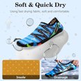 thumbnail image 5 of Zapatos de agua para hombre, transpirables, de secado rápido, suaves, descalzos, calcetines acuáticos para senderismo, natación, playa, surf, yoga, deporte, 5 of 5