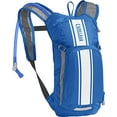 thumbnail image 1 of CamelBak Mini M.U.L.E. Kids' Hydration Backpack - 50 oz Lapis Blue/White Stripe, 1 of 6