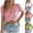 #328 Pink, variant on Felirenzacia Women Crochet Shrug Sweater Tie Front Knit Bolero Shrug for Dress Short Sleeve Cropped Cardigan Pink,L