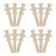 thumbnail image 4 of 20pcs Brown Synthetic Material DIY Crafts for Children Safe and Comfortable with Fine Workmanship, 4 of 5