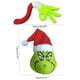 thumbnail image 2 of Adorno para árbol de Navidad, monstruo de pelo verde, Navidad, decoraciones para árboles de Navidad, decoraciones de monstruo de pelo verde, creado magistralmente, 2 of 5