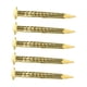 thumbnail image 3 of Clavos de Latón Dorados, 100 piezas Clavo de Cabeza redonda Muebles de Latón Cabeza Grande Accesorios de 20 mm 10 mm 15 mm 18 mm 22 mm 15 mm longitud den clavo plano redondo, 3 of 7