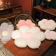 thumbnail image 2 of Stuffed Six Petal Flower Cushion Girly Room Decor Sunflower Pillow Bay Window Pink Flower Setting for Kids Bedroom Seat Pillowgrey30cm Deng Xun unisex, 2 of 2