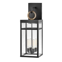 2809BK-LL Hinkley Lighting Porter - 4 Light Extra Large Outdoor Wall Lantern-Black Finish-LED Lamping Type