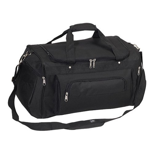 Everest 24" Deluxe Double Compartment Duffel Bag S232 24"x 11"x 12