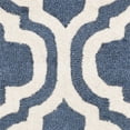 thumbnail image 2 of Safavieh Cambridge 4' X 6' Hand Tufted Wool Rug in Navy and Ivory, 2 of 3