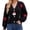 Black, variant on Enjoytime Knit Cardigan for Women Christmas Print Long Sleeve Sweater Coat Fall Winter Cozy V-Neck Button Down Outerwear