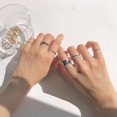 thumbnail image 3 of Bague Femmes Mode en Métal 8PCS Coréen Style Doigt Anneau Joint Anneau, 3 of 9