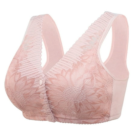 Pin up Lingerie Set Role Playing Lingerie for Women Large Women s Adjustable Sports Front Closure Extra-Elastic Breathable Lace Trim Bra