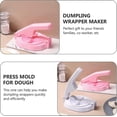 thumbnail image 3 of Manual Tortilla Maker Press Corn Tortillas Sugar Pancakes Dumpling Skin Dough Presser Kitchen Gadget Pink1pc, 3 of 5