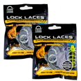 thumbnail image 1 of Lock Laces Reflective 2-Pack (Elastic No Tie Shoelaces) (Storm Gray-Storm Gray), 1 of 4
