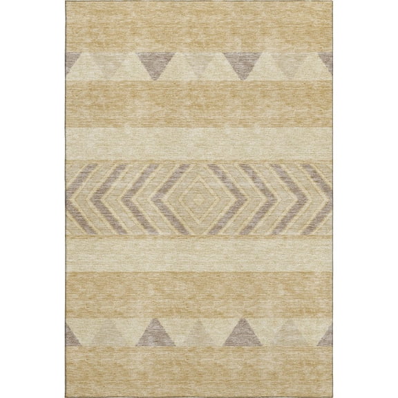 Dalyn Rugs Premium Machine Washable Mayfield AMF965 Gold 2'6" x 3'10" Rug