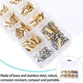 thumbnail image 5 of unbranded 180pcs/set Nut Screws Assorted Kit Brass Fasteners For Handyman Use, 5 of 5