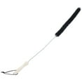 thumbnail image 3 of Stainless Steel Dryer Vent Cleaner Brush Multifunctional Bendable Pipe Cleaning Brush with Wood Handle for Home, 3 of 5