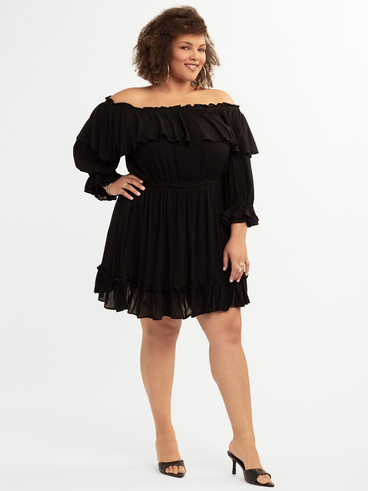 Jessica Simpson Women's Plus Madalyn Dress, Sizes 0X-4X