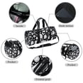 thumbnail image 2 of Easter Dance Bag, Weekender Bag, Shoe Bag, Soccer Bag - 17.7 Inches Sports Bag with Interior Zipper Pocket and Large Capacity, 2 of 6
