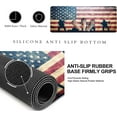 thumbnail image 4 of Soldiers on USA Flag Gaming Mouse Pad Large Mouse Mat XL Desk Mat Extended Mouse Mat Non-Slip Laptop Computer Keyboard Mouse Pad for Office & Home 31.5x11.8 Inch, 4 of 6