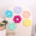 thumbnail image 5 of Jiibva 6Pcs/Set Daisy Balloons Candy Colored Flower Balloon Fresh Style Aluminum Film Balloons Cute Balloons Photo Prop Decorations, 5 of 7