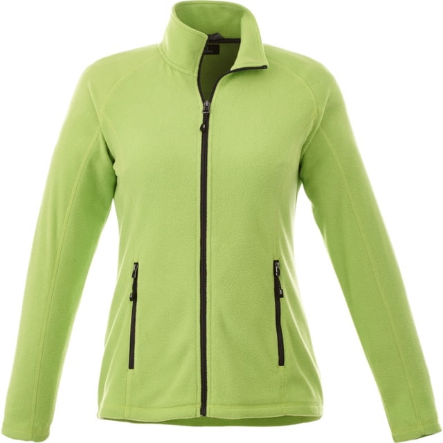 Elevate - Chaqueta polar con cremallera completa modelo Rixford para mujer (Verde manzana)
