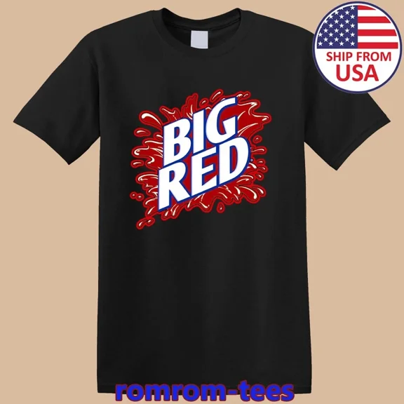 CLASSIC BIG RED SODA Black Size S-5XL