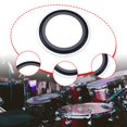 thumbnail image 1 of Parche de Tambor, Silenciadores de Tambor, Anillo Amortiguador, Accesorios, para Control de Tono de Tambores, Piezas de Percusión, Anillo Amortiguador 22 en, 1 of 8