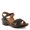 BLACK, variant on Amareza Women’s Leather Wedge Sandal with Soft Footbed & Ease