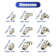 thumbnail image 3 of 80 Pcs Hydraulic Grease Fitting Assortment Kit Straight Angled Auto Nipple Set, 3 of 8