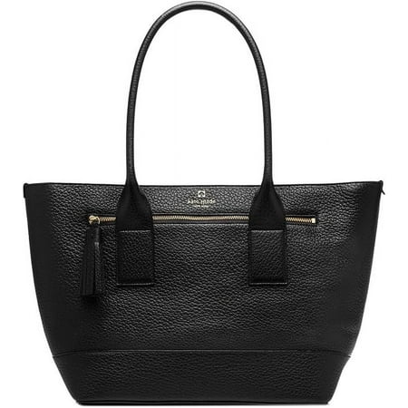 Kate Spade New York Southport Avenue Medium Harmony Leather Shoulder Bag black