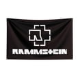 thumbnail image 3 of Bandera de banda de Rock Rammste de 3x5 pies, impresión Digital de poliéster, recuerdo musical, pancarta para Decoración, 3 of 3