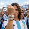 thumbnail image 5 of Poasrelax Argentina 7-Pack Soccer Fan Bracelets Set, 5 of 5