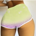 thumbnail image 2 of biudgviw Swim Shorts for Women Ealstic Waist Cute Printed Shorts Slim Trendy Athletic Tennis Volleyball Shorts for Beach, 2 of 5