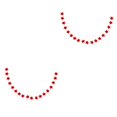 thumbnail image 4 of Bearachild Paquete de 6 estrellas colgantes de papel Extra fino adorno colgante con purpurina regalo creativo accesorios de decoración del hogar para Type3 NO3 Bearachild CBP350010, 4 of 5