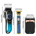 thumbnail image 3 of LQT  Men's Hair Cutting Set, Men's Grooming Gifts, Electric Hair Clippers, USB Rechargeable, Durable Blades, Hair, Beard & Full Body Grooming, 3 of 7
