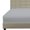 Silver, variant on Royale Linens Fitted Sheet Queen - Brushed Hotel Quality 1800 Ultra- Soft Wrinkle & Fade Resistant - Bottom Sheet - Deep Pocket Stretches Up to 16" - Fitted Sheet Only - Elastic Sheet (Queen, Black)