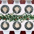 thumbnail image 7 of Ryvnso Skull and Tree Round Plate Mats Dining Table Placemat Set of 4 for Holiday Decoration, 7 of 7